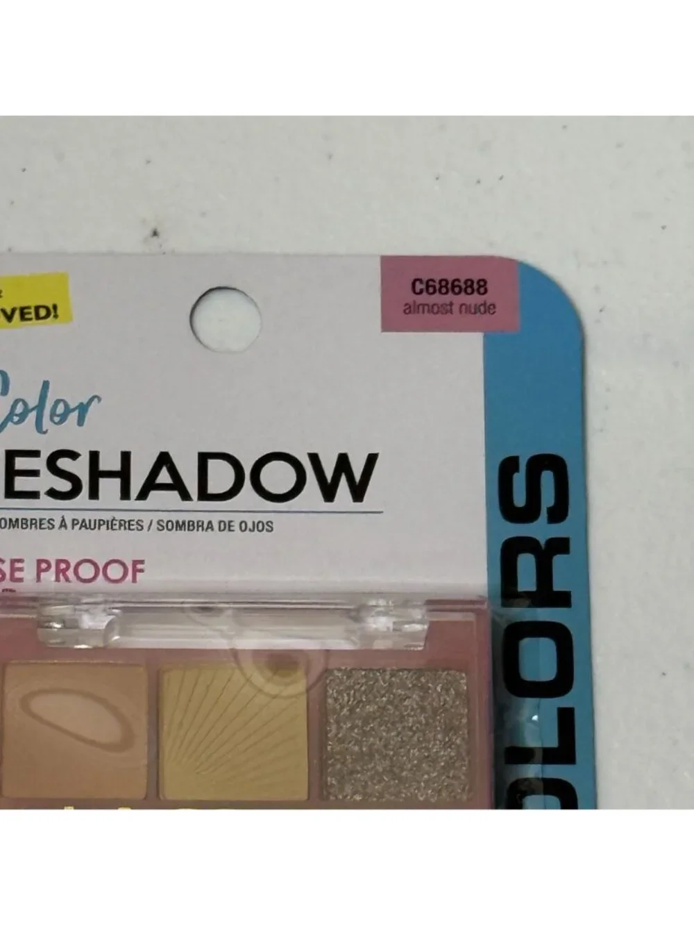 L.A. Colors Almost Nude Neutral 6 Color Eyeshadow Palette New